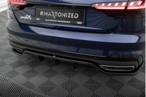 Rear Splitter (with vertical bars) V.2 Audi A4 S-Line B9 Facelift