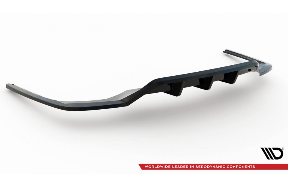 Rear Splitter (with vertical bars) V.2 Audi A4 S-Line B9 Facelift