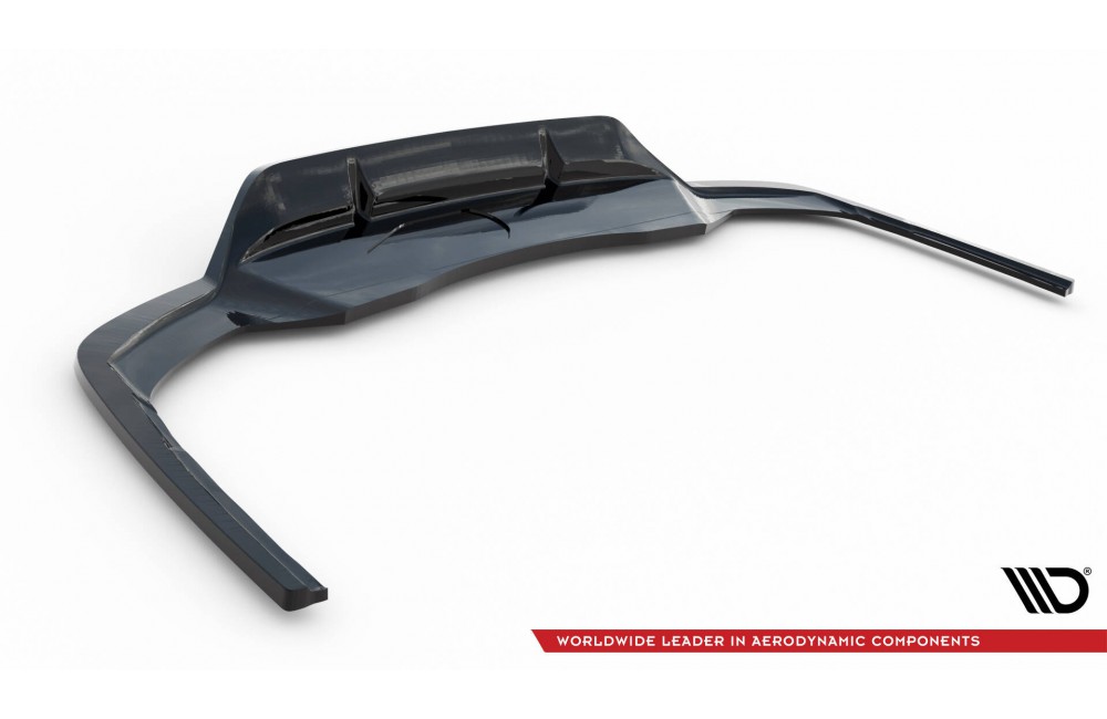 Rear Splitter (with vertical bars) V.2 Audi A4 S-Line B9 Facelift