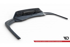 Rear Splitter (with vertical bars) V.2 Audi A4 S-Line B9 Facelift