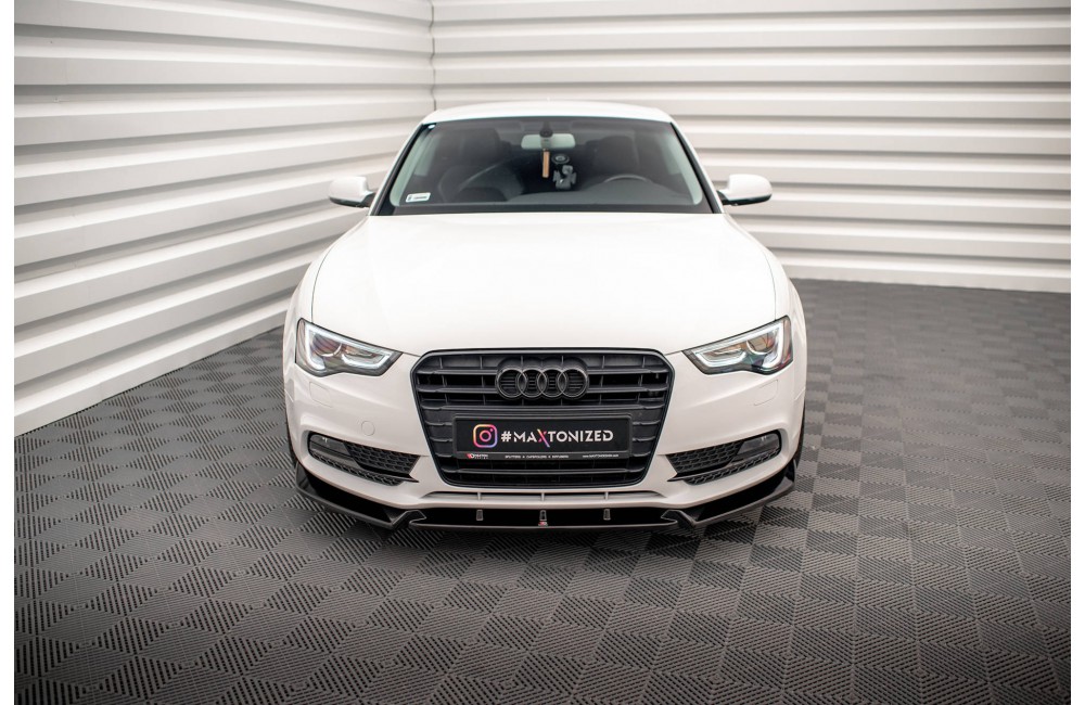 Front Splitter V.1 Audi A5 Coupe / Sportback 8T Facelift