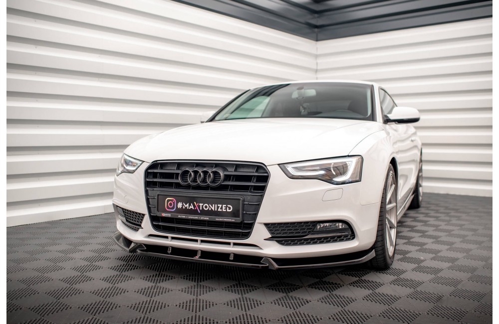 Front Splitter V.1 Audi A5 Coupe / Sportback 8T Facelift