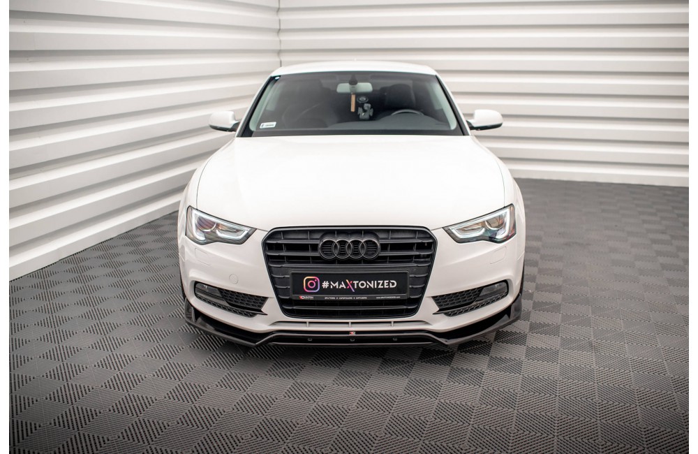 Front Splitter V.2 Audi A5 Coupe / Sportback 8T Facelift