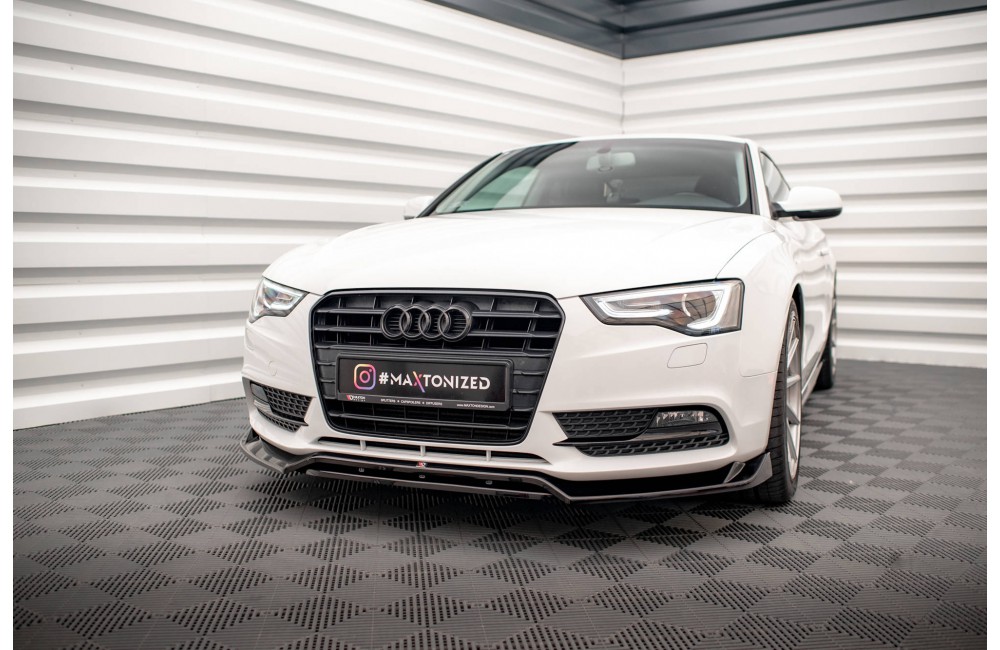 Front Splitter V.2 Audi A5 Coupe / Sportback 8T Facelift