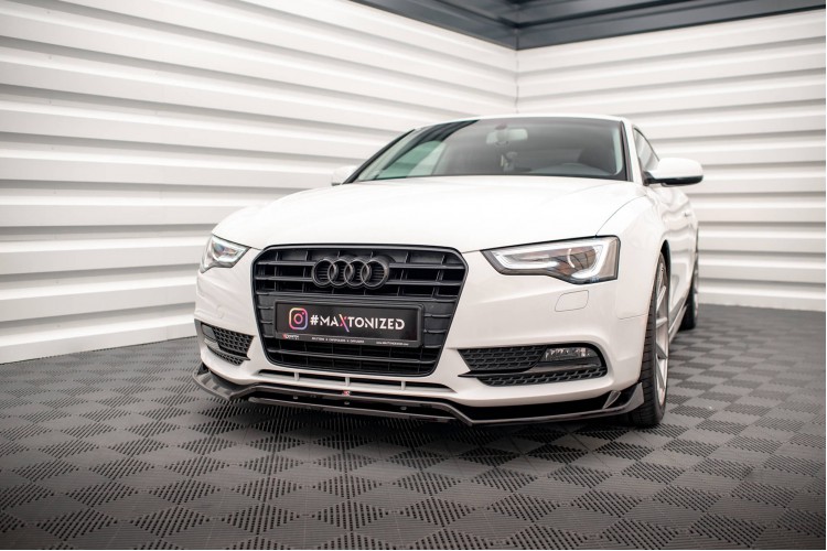Μπροστινός splitter V.2 Audi A5 Coupe / Sportback 8T Facelift