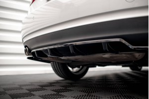 Rear Splitter (with vertical bars) Audi A5 Coupe 8T Facelift