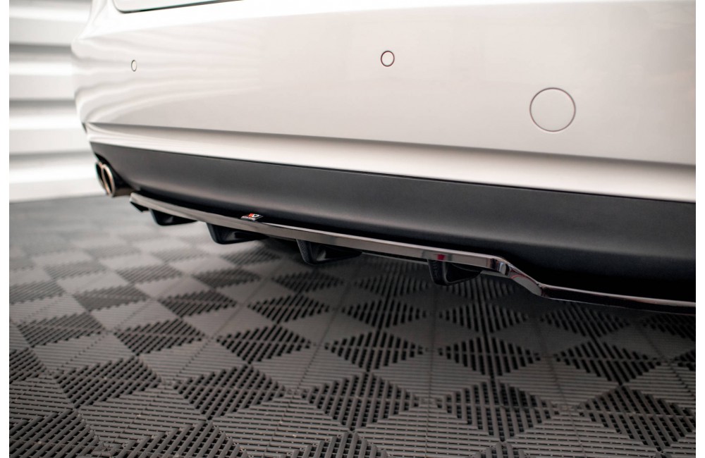 Rear Splitter (with vertical bars) Audi A5 Coupe 8T Facelift