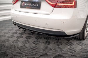 Rear Splitter (with vertical bars) Audi A5 Coupe 8T Facelift