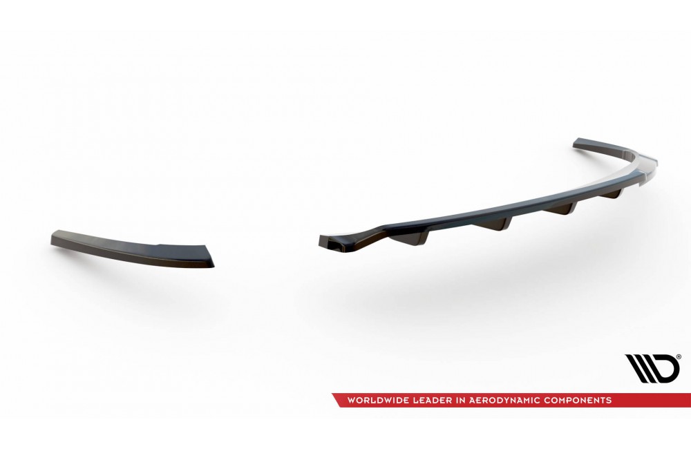 Rear Splitter (with vertical bars) Audi A5 Coupe 8T Facelift