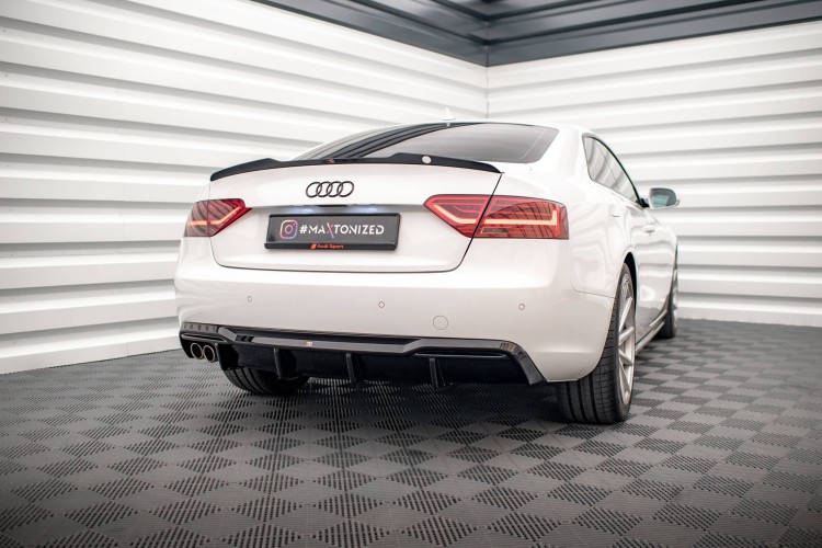 Πίσω Valance Audi A5 Sportback 8T Facelift (Έκδοση με διπλές εξάτμισεις από τη μία πλευρά)