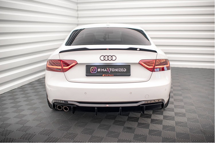 Πίσω Valance Audi A5 Sportback 8T Facelift (Έκδοση με διπλές εξάτμισεις από τη μία πλευρά)