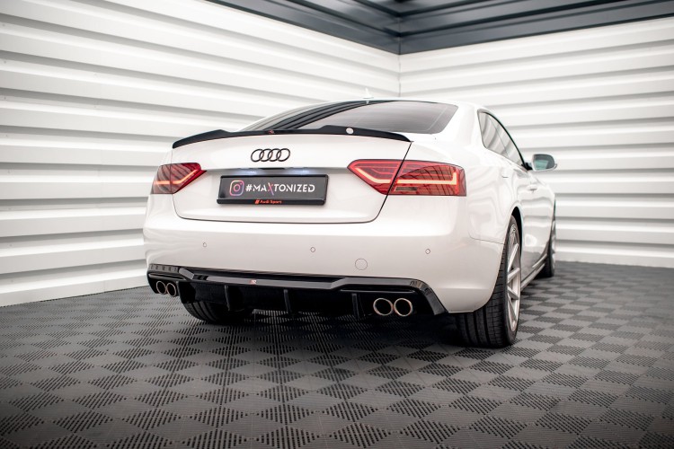 Πίσω Κατώφλι Audi A5 Sportback 8T Facelift (Έκδοση με διπλές εξατμίσεις και στις δύο πλευρές)