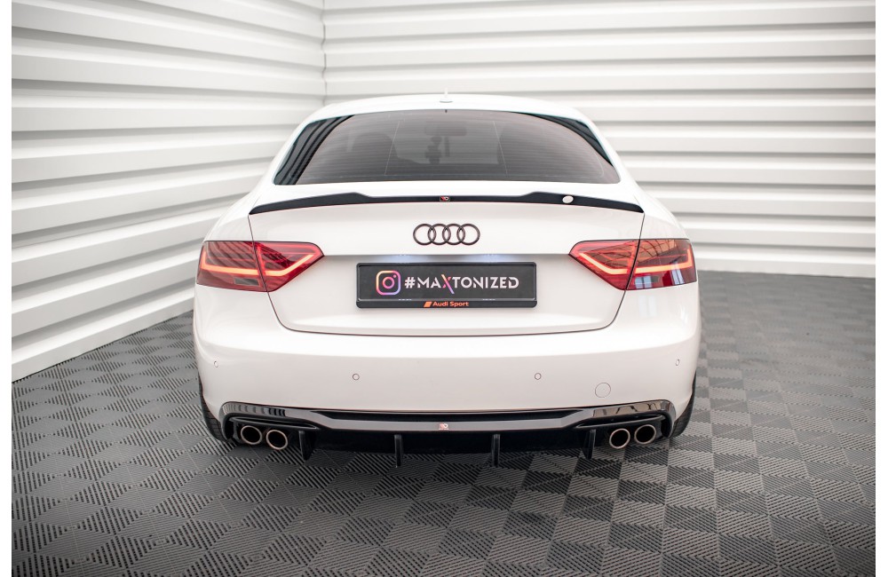 Rear Valance Audi A5 Sportback 8T Facelift (Version with dual exhausts on both sides)