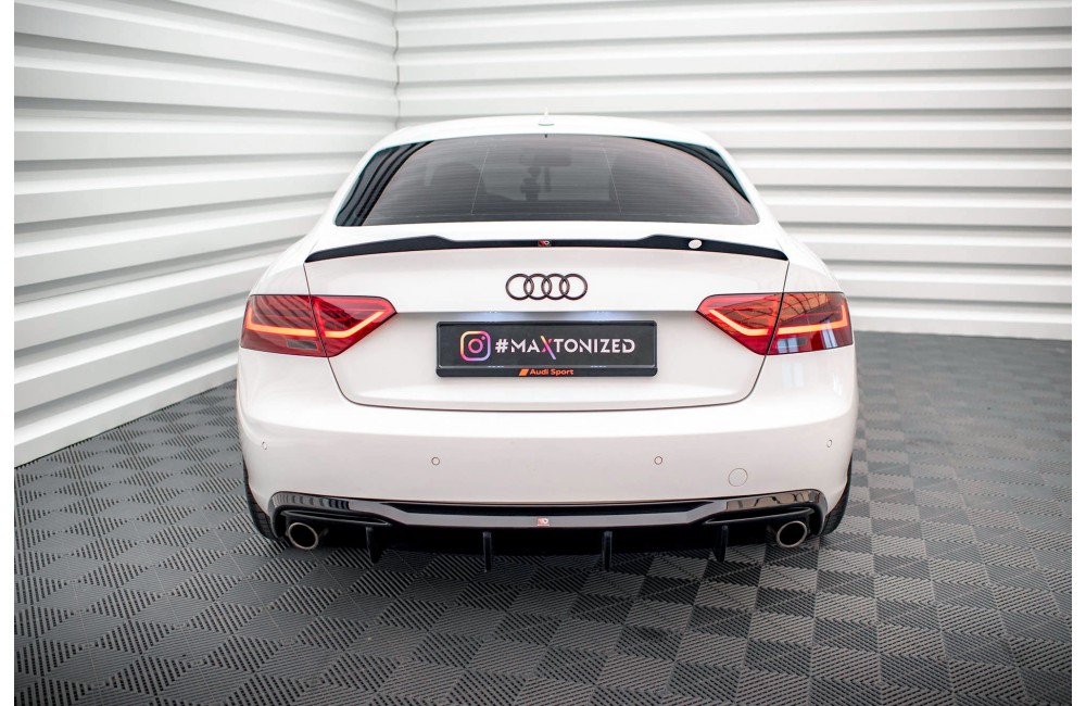 Rear Valance Audi A5 Sportback 8T Facelift (Version with single exhausts on both sides)