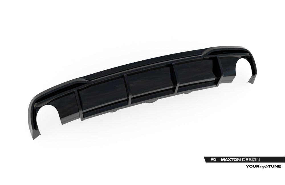 Rear Valance Audi A5 Sportback 8T Facelift (Version with single exhausts on both sides)