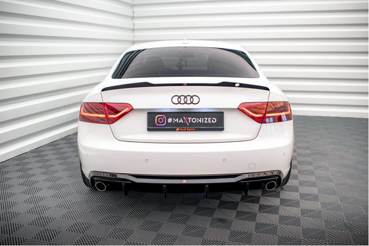 ΠΙΣΩ VALANCE Audi A5 Sportback 8T Facelift (Έκδοση με μονές εξάτμιση και στις δύο πλευρές)