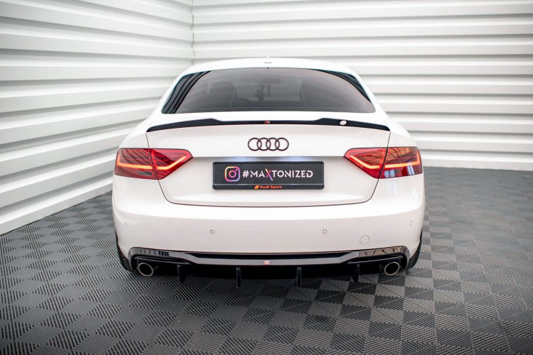 ΠΙΣΩ VALANCE Audi A5 Sportback 8T Facelift (Έκδοση με μονές εξάτμιση και στις δύο πλευρές)