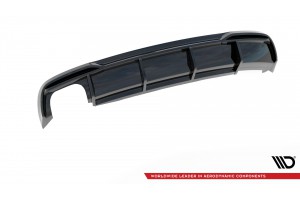 Rear Valance Audi A5 8T Facelift (Version with dual exhausts on one side)