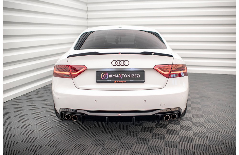 Rear Valance Audi A5 8T Facelift (Version with dual exhausts on both sides)