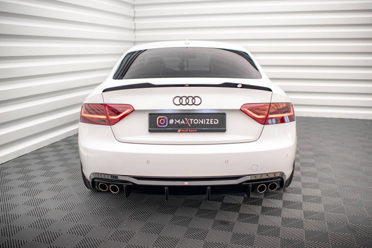Rear Valance Audi A5 Coupe 8T Facelift (Version with dual exhausts on both sides)