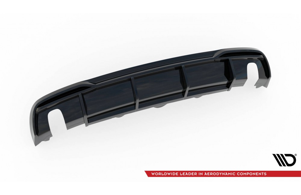 Rear Valance Audi A5 8T Facelift (Version with single exhausts on both sides)