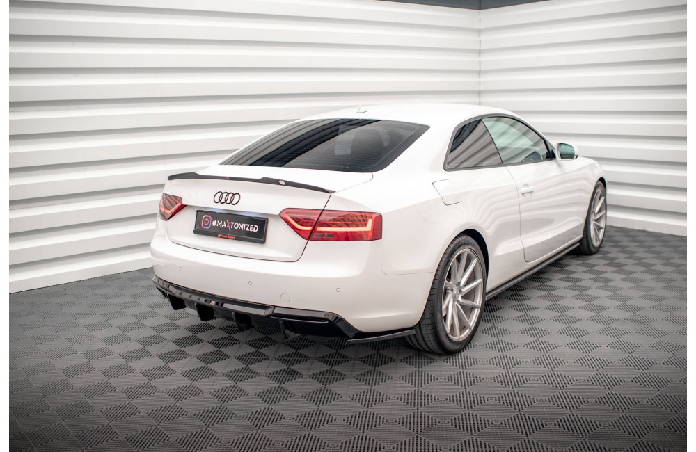 Rear Side Splitters Audi A5 Coupe 8T Facelift