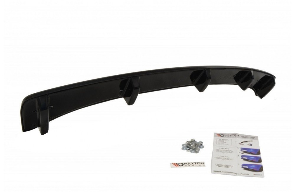 Rear Splitter AUDI A5 S-LINE FACELIFT (with a vertical bar)