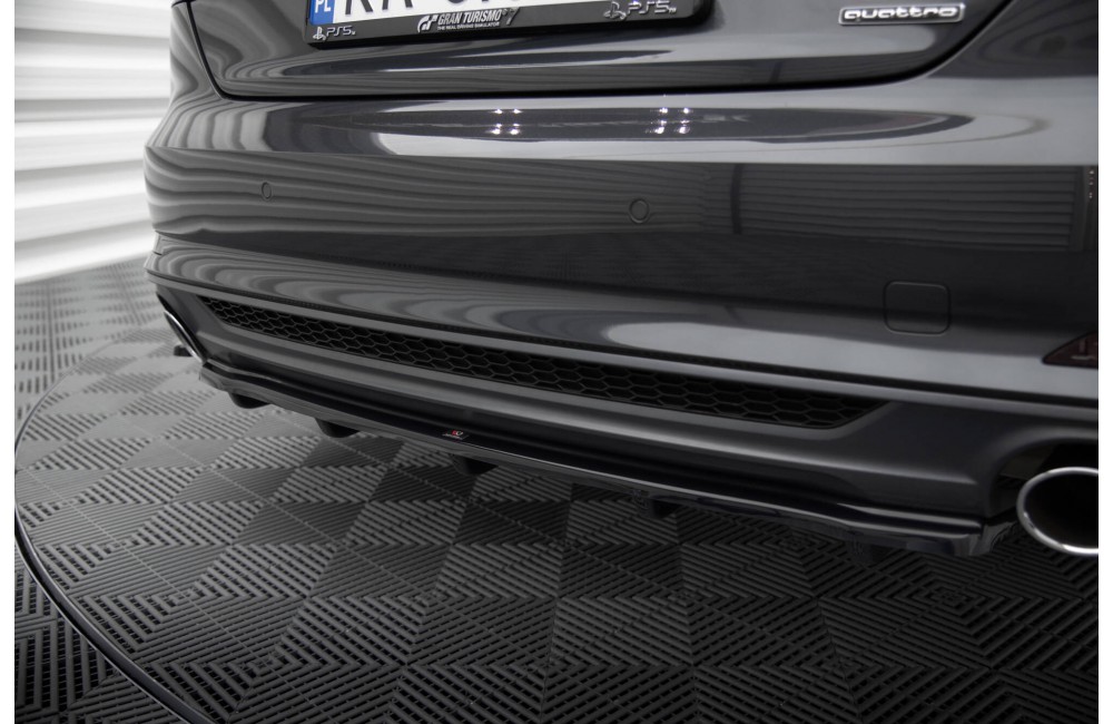 Rear Splitter Audi A5 S-Line F5 Coupe / Sportback (with vertical bars)