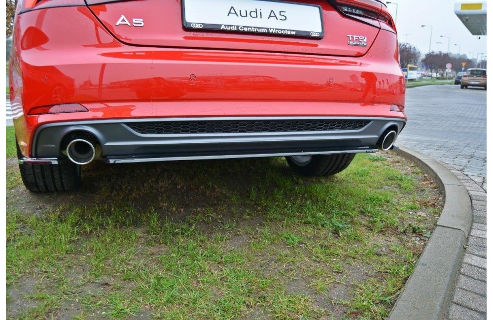 Rear Splitter Audi A5 F5 S-Line (without vertical bars)
