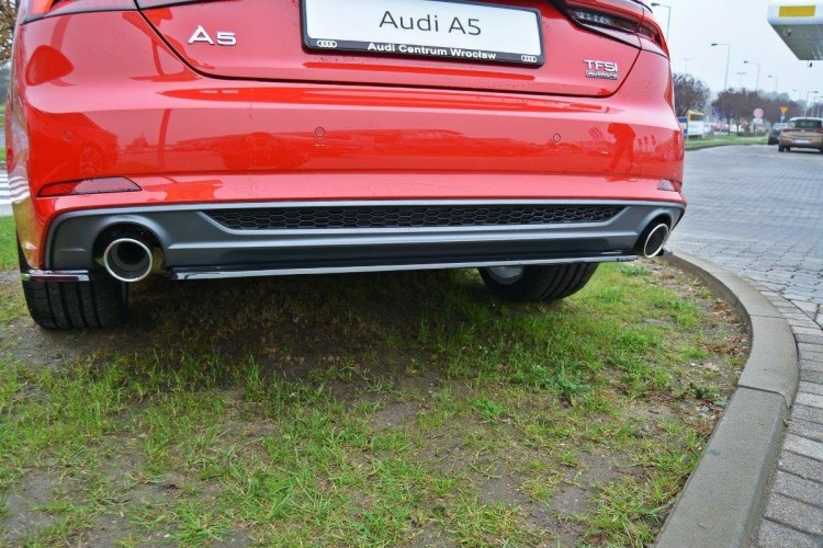 Πίσω Splitter Audi A5 F5 S-Line (χωρίς κάθετες ράβδους)