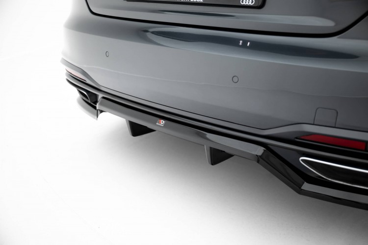 Πίσω Splitter (με κατακόρυφες ράβδους) Audi A5 F5 Facelift