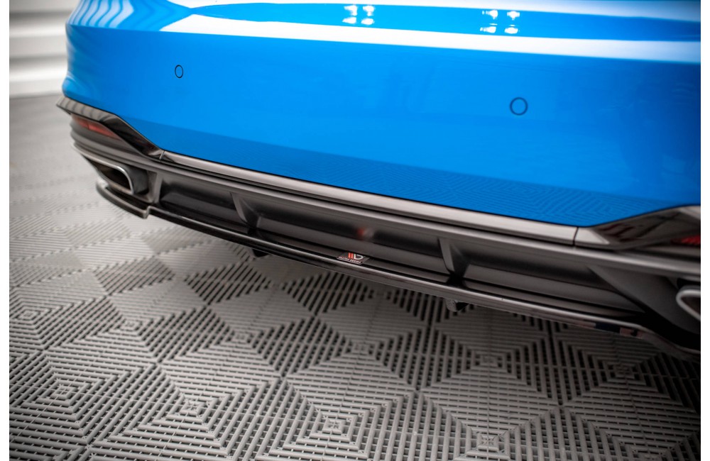 Rear Splitter (with vertical bars) Audi A5 S-Line F5 Facelift