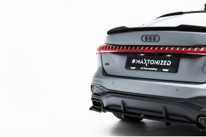 Rear Splitter (with vertical bars) Audi A5 S-Line Sedan / Avant B10