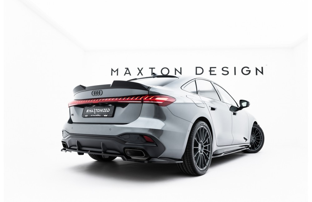 Rear Splitter (with vertical bars) Audi A5 S-Line Sedan / Avant B10