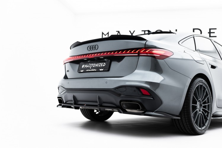 Πίσω Splitter (με κατακόρυφες ράβδους) Audi A5 S-Line Sedan / Avant B10