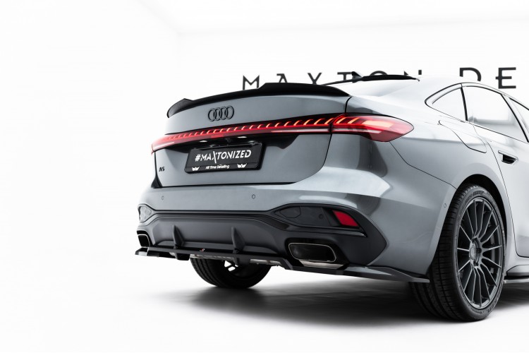 Πίσω Splitter (με κατακόρυφες ράβδους) Audi A5 S-Line Sedan / Avant B10