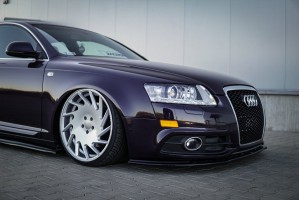 Front Splitter Audi A6 S-Line C6 FL Front Splitter Audi A6 S-Line C6 FL
