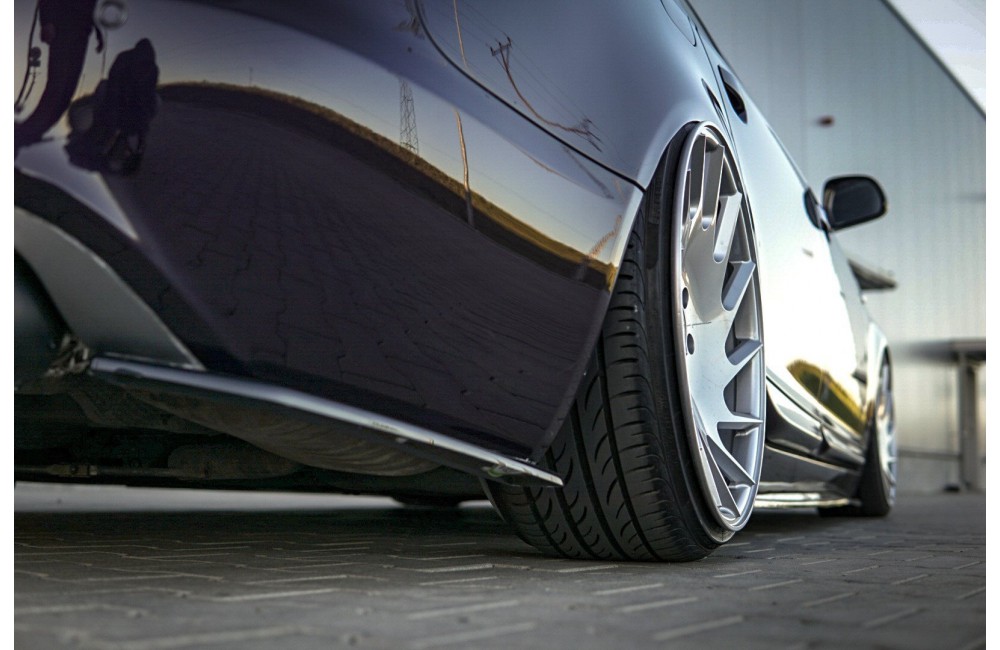 Rear Side Splitters Audi A6 S-Line C6 / C6 FL Sedan / Avant
