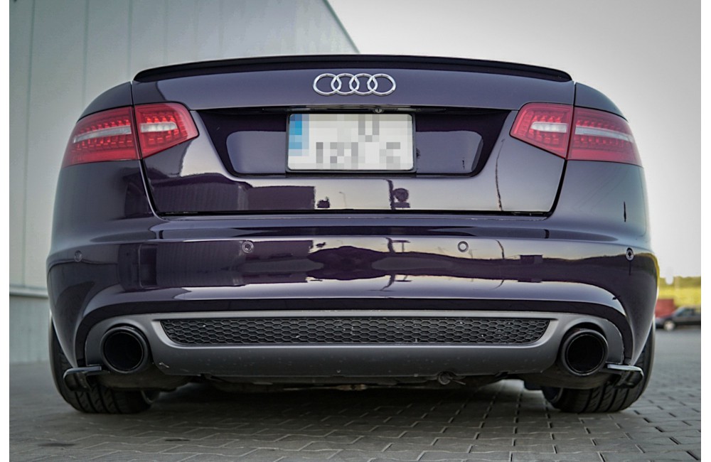 Rear Side Splitters Audi A6 S-Line C6 / C6 FL Sedan / Avant