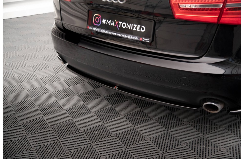 Rear Splitter for Audi A6 Avant / Sedan C7