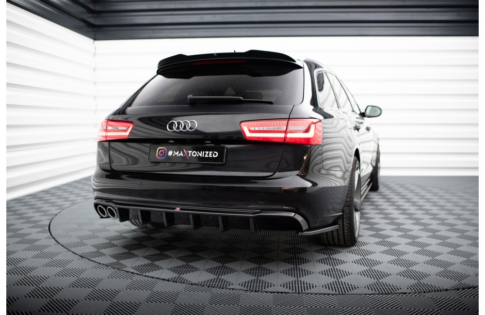 Rear Valance Audi A6 Sedan / Avant C7 (Single side dual exhaust version)