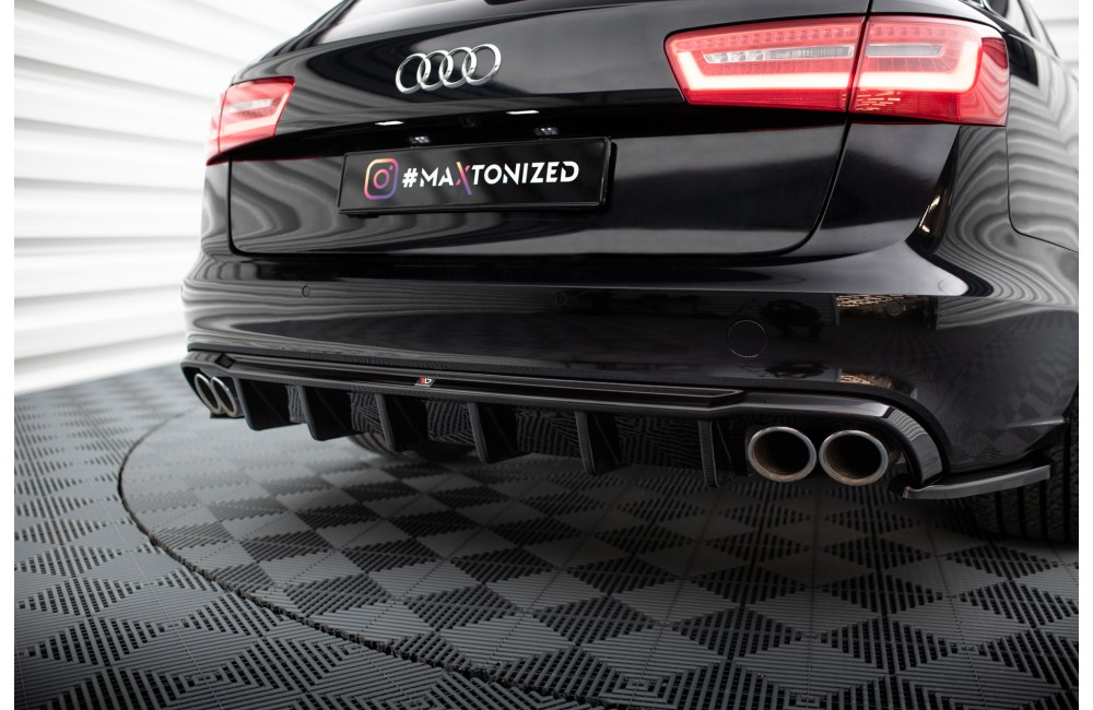 Rear Valance Audi A6 Sedan / Avant C7 (Version with dual exhausts on both sides)
