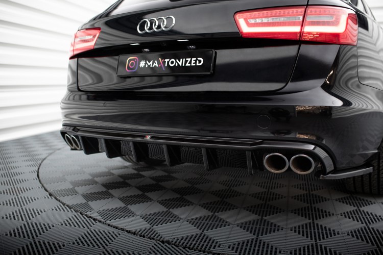 Πίσω Valance Audi A6 Sedan / Avant C7 (Έκδοση με διπλές εξατμίσεις και στις δύο πλευρές)