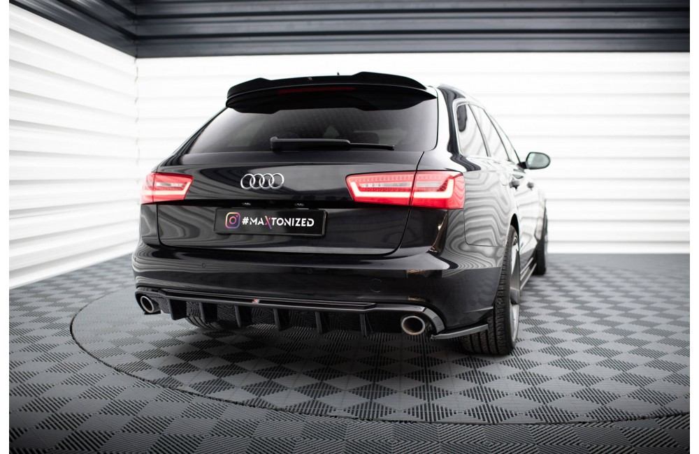 Rear Valance Audi A6 Sedan / Avant C7 (Version with single exhausts on both sides)