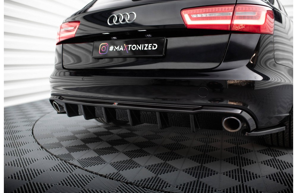 Rear Valance Audi A6 Sedan / Avant C7 (Version with single exhausts on both sides)