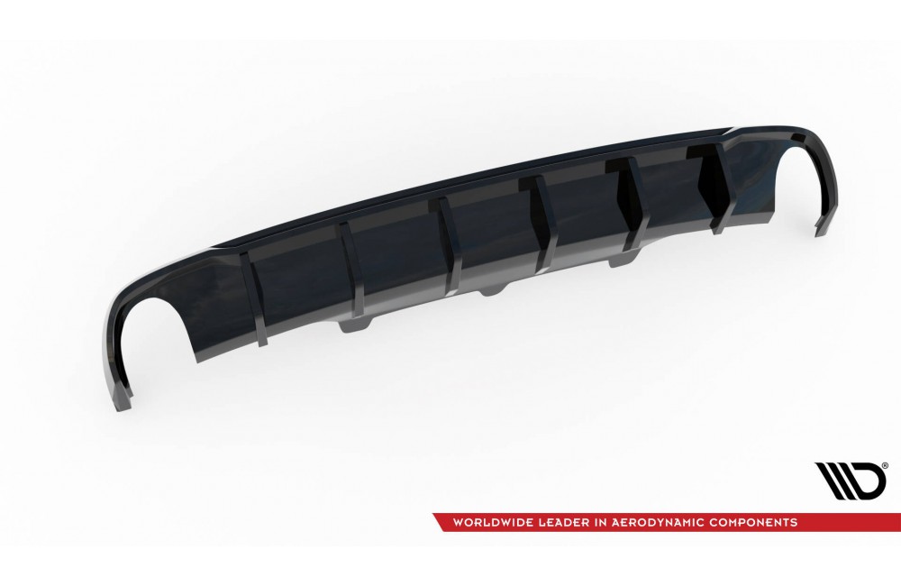 Rear Valance Audi A6 Sedan / Avant C7 (Version with single exhausts on both sides)