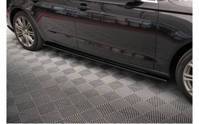 Side Skirts Diffusers V.1 Audi A6 C7