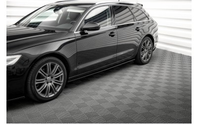 Side Skirts Diffusers V.2 Audi A6 C7