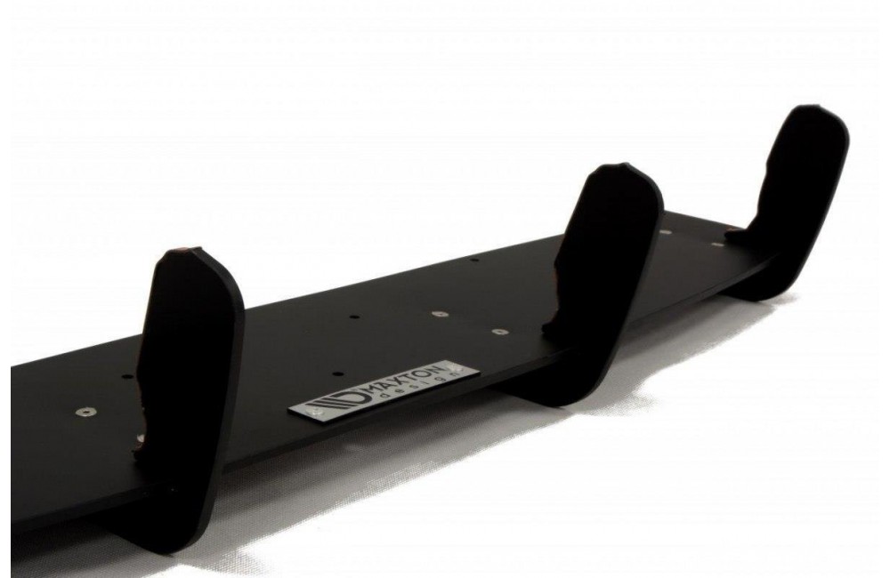 Rear Diffuser & Rear Side Splitters Audi A6 S-Line C7 (exhaust 1x2)