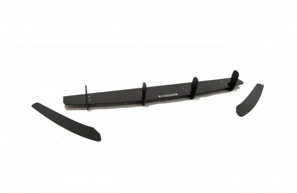 Rear Diffuser & Rear Side Splitters Audi A6 S-Line C7 (exhaust 2x1)